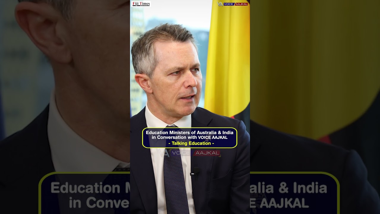 Education Ministers of Australia-India in conversation with VoiceAajkal 