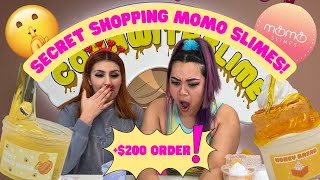 I secret shopped from Momo Slimes! $200 worth of slime 😳