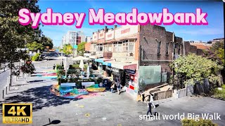 4K Walk through Sydney young couples  beloved suburb: Meadowbank/雪梨年輕夫婦喜歡的城區：Meadowbank