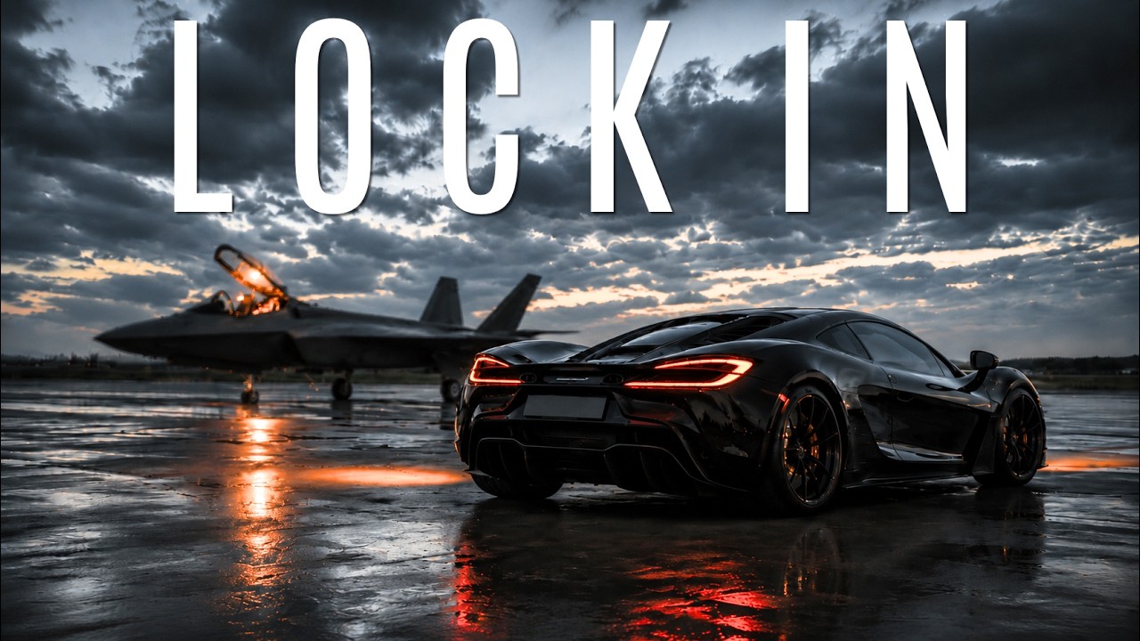 Deep Focus Music — Jet Black | Work, Study & Coding · Synthwave Night Drive [101 BPM]