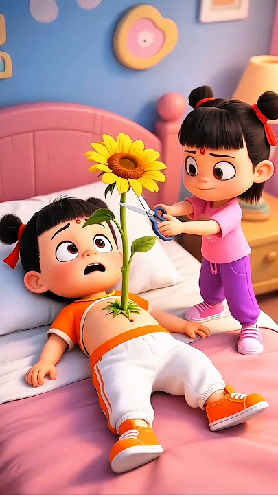 Tumbuh Bunga Di Perut Paijo #animasi #shorts #kartun