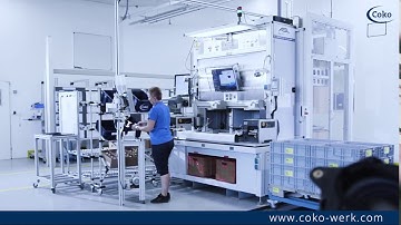 Coko-Werk - Montage mit Akustikprüfung