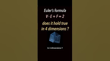 V-E+F=2(Euler
