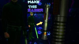 PRO MAKES GAME READY LIGHTSABER #blender #tutorial #art #relaxing