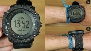 Suunto traverse alpha stealth : GPS WATCH - UNBOXING - YouTube