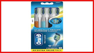 Great product -  Oral-B CrossAction Max Clean Manual Toothbrush, Soft, 4 Count screenshot 2
