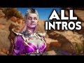 MORTAL KOMBAT 11 Sindel All Intros Dialogue Character Banter MK11