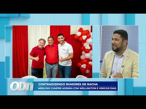 O Dia News - Contradizendo rumores de racha, Merlong cumpre agenda com Wellington e Vinicius Dias