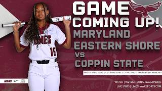 UMES Softball vs CSU Game 1