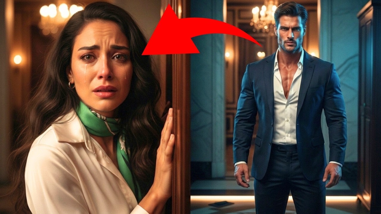 Ella lloraba tras la puerta… el MILLONARIO siguió de largo ignorando que el destino ya los separ