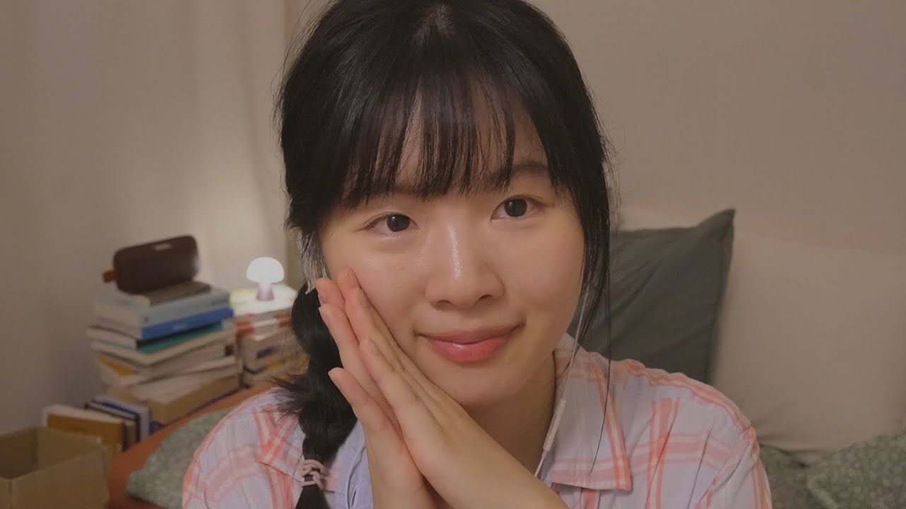 ASMR 비 내리는 여름밤🌙 같이 수다 떨어요◡̈♥ | 핀마이크 팅글 수다 & 빗소리 수다 Rainy Summer Night & Talking