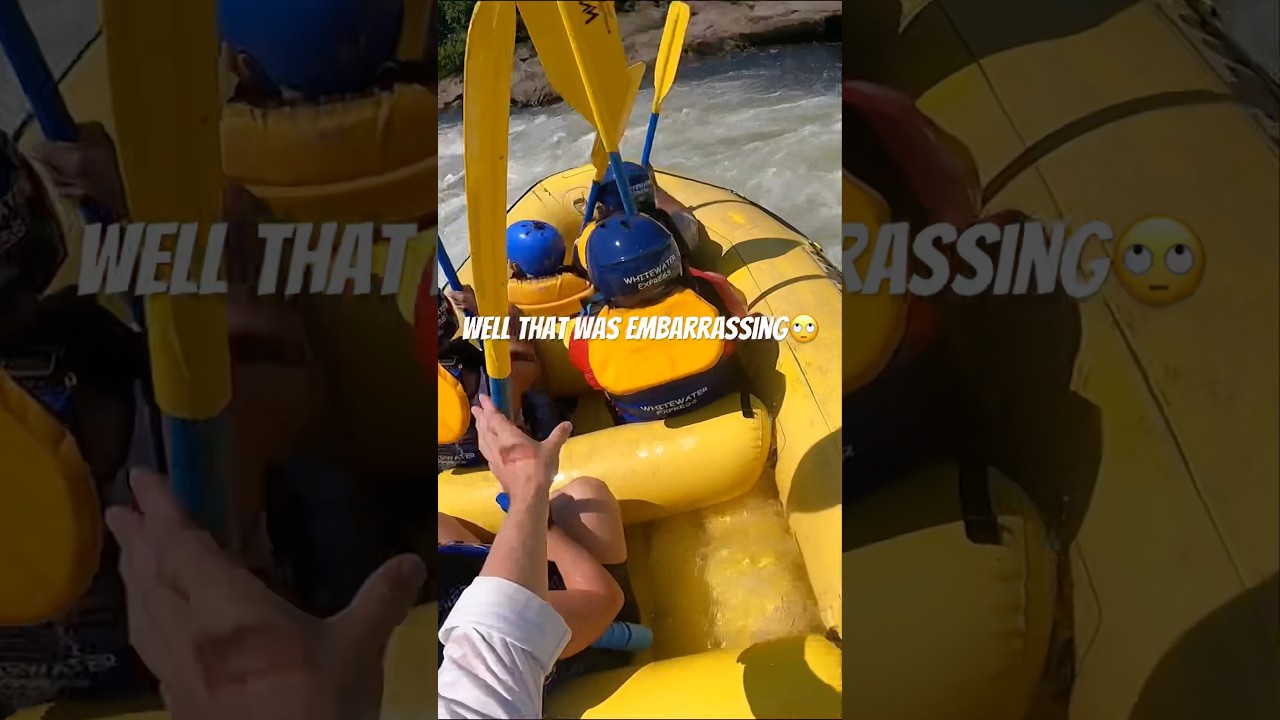 Dropped the *paddle* on this one😂 