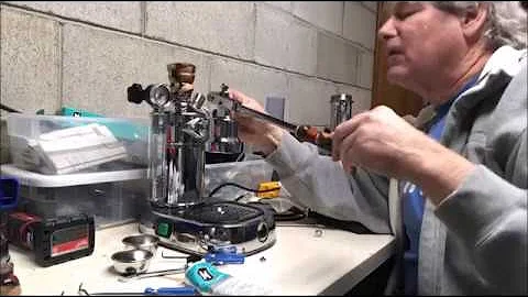 La Pavoni lever play adjustment