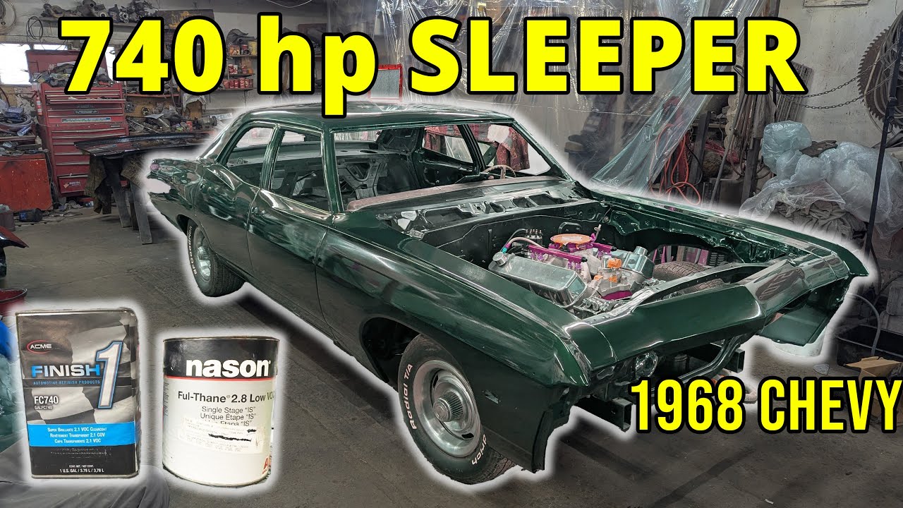 Clear Coating Over Single Stage Wet on Wet - INSANE RESULTS