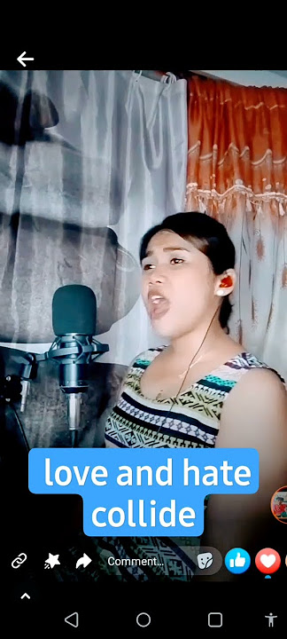 when love and hate collide #musiclover #cover #fblive #socialmedialive
