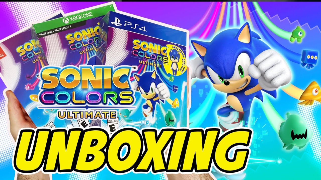 Sonic Colors Ultimate [ Launch Edition Box Set ] (Nintendo Switch