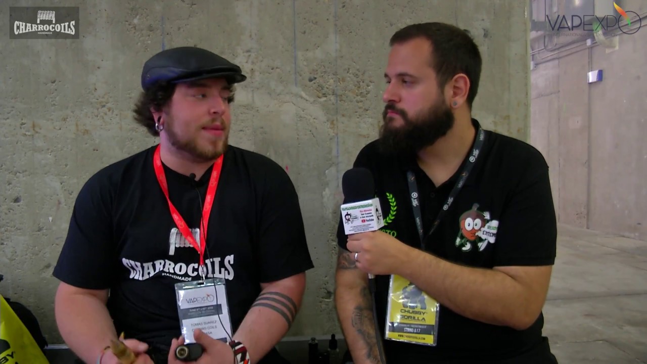 Entrevista a Charro Coils (Tomás) en la Vapexpo Madrid 2018