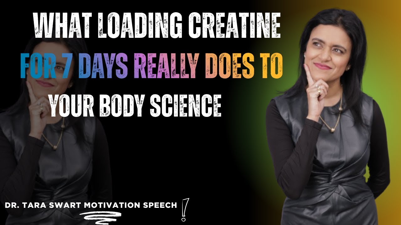What Loading Creatine for 7 Days Really Does to Your Body | Science Explained by Dr Tara Swart