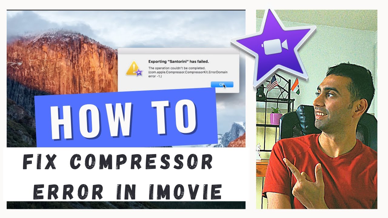 HOW TO fix this on iMovie exporting has failed imovie com.apple