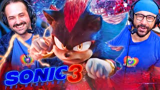 Thumbnail for SONIC THE HEDGEHOG 3 TRAILER REACTION!! Shadow | Knuckles | Jim Carrey | Keanu Reeves