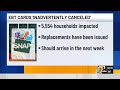 Thousands of Iowa families lose SNAP benefits after EBT cards ‘inadvertently canceled’
