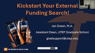 Details Kickstart Your Funding Workshop Fall 2026 News