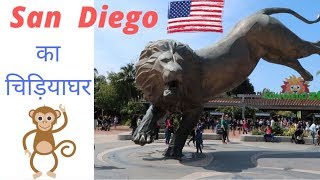 San Diego(USA) का चिड़ियाघर | San Diego Zoo Tour |Indian Vlogger in USA