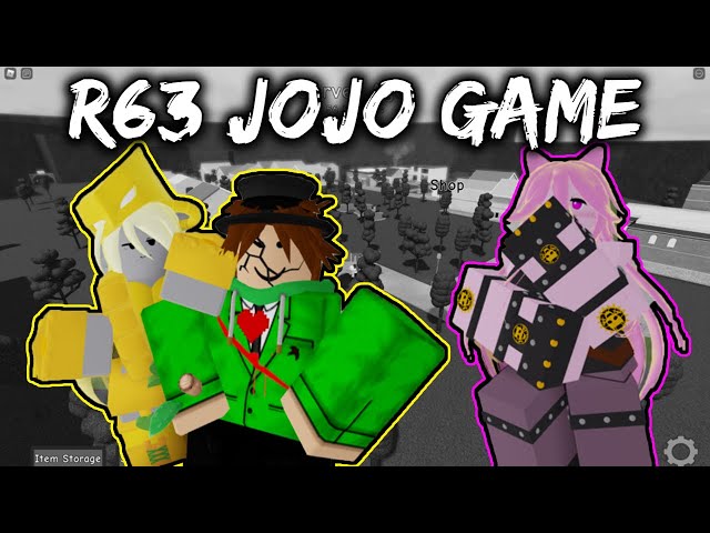 GJJG - REVISITING THAT R63 JOJO GAME - ROBLOX 