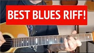 Best Blues Riff Ever! Guitar Lesson #bluesguitar #guitarlesson #guitar