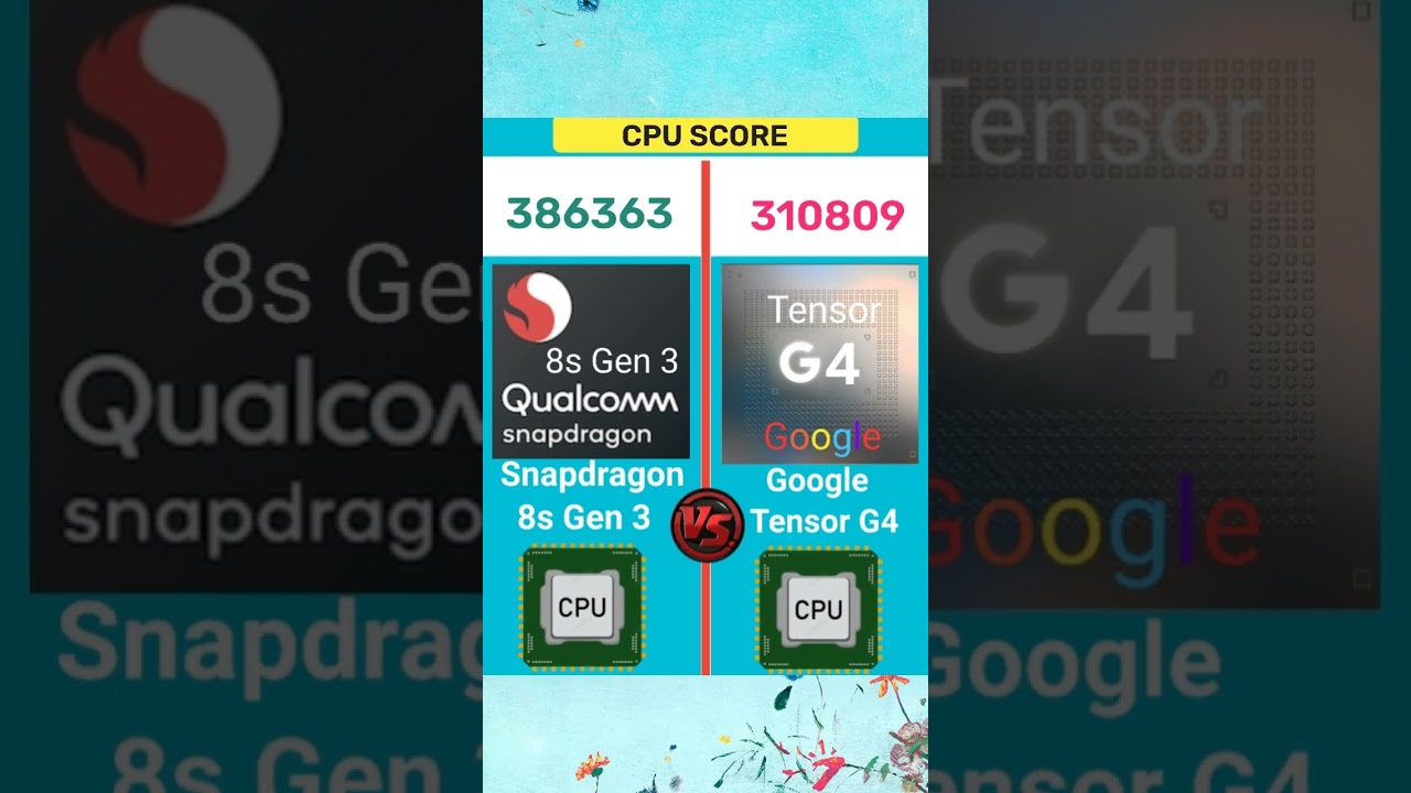 Snapdragon 8s Gen 3 vs Google Tensor G4