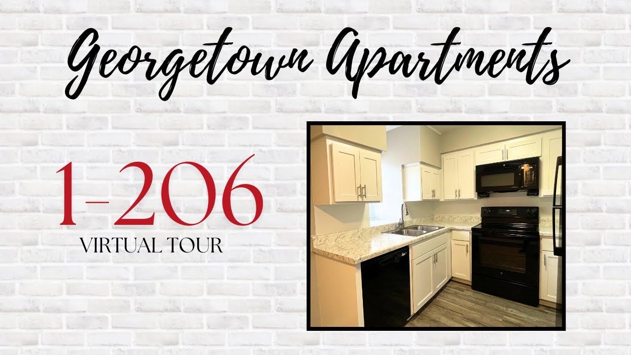 1-206 TOUR | Charming One Bedroom Apartment in Beautiful Community | Georgetown Apartments