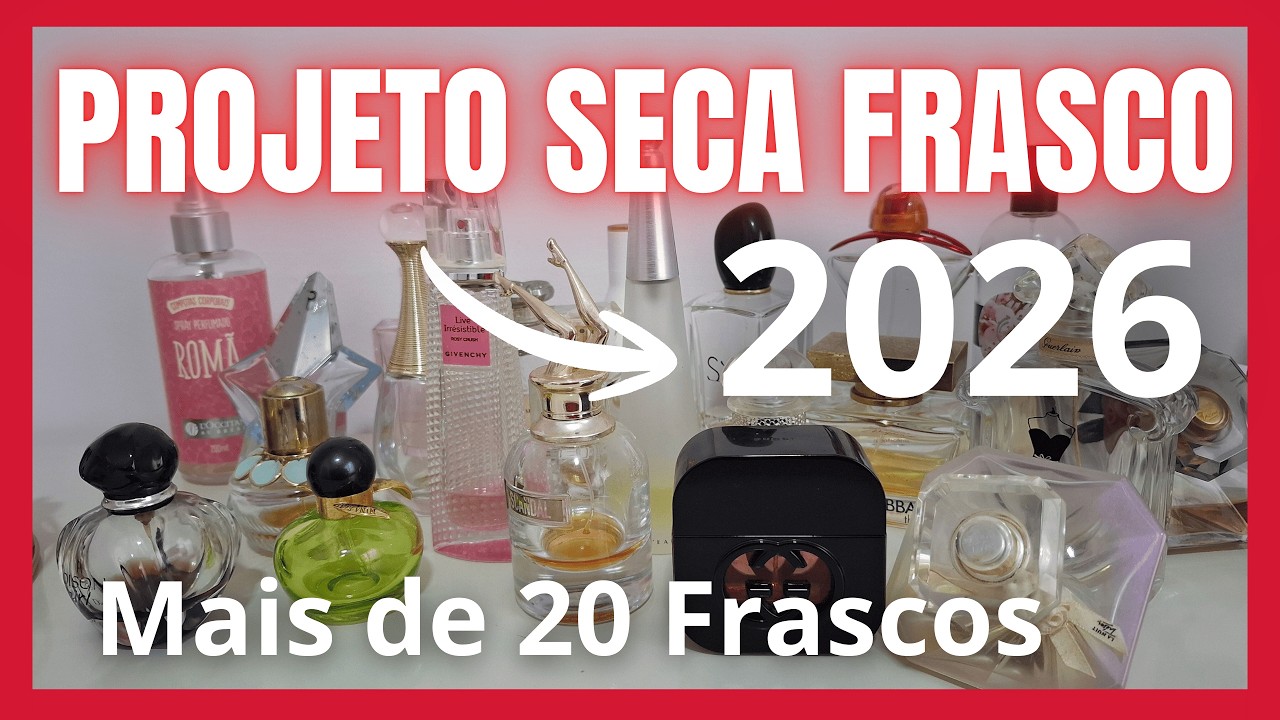 PROJETO SECA FRASCO 2026 - Mais de 20 frascos