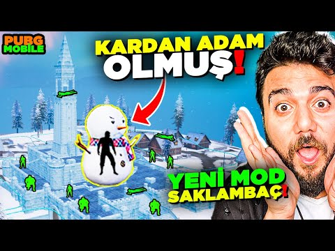 ENNNN ZOR SAKLAMBAÇ!!! HERKES KARDANADAM OLMUŞ! (ÇILDIRDIM!) PUBG Mobile Yeni Mod