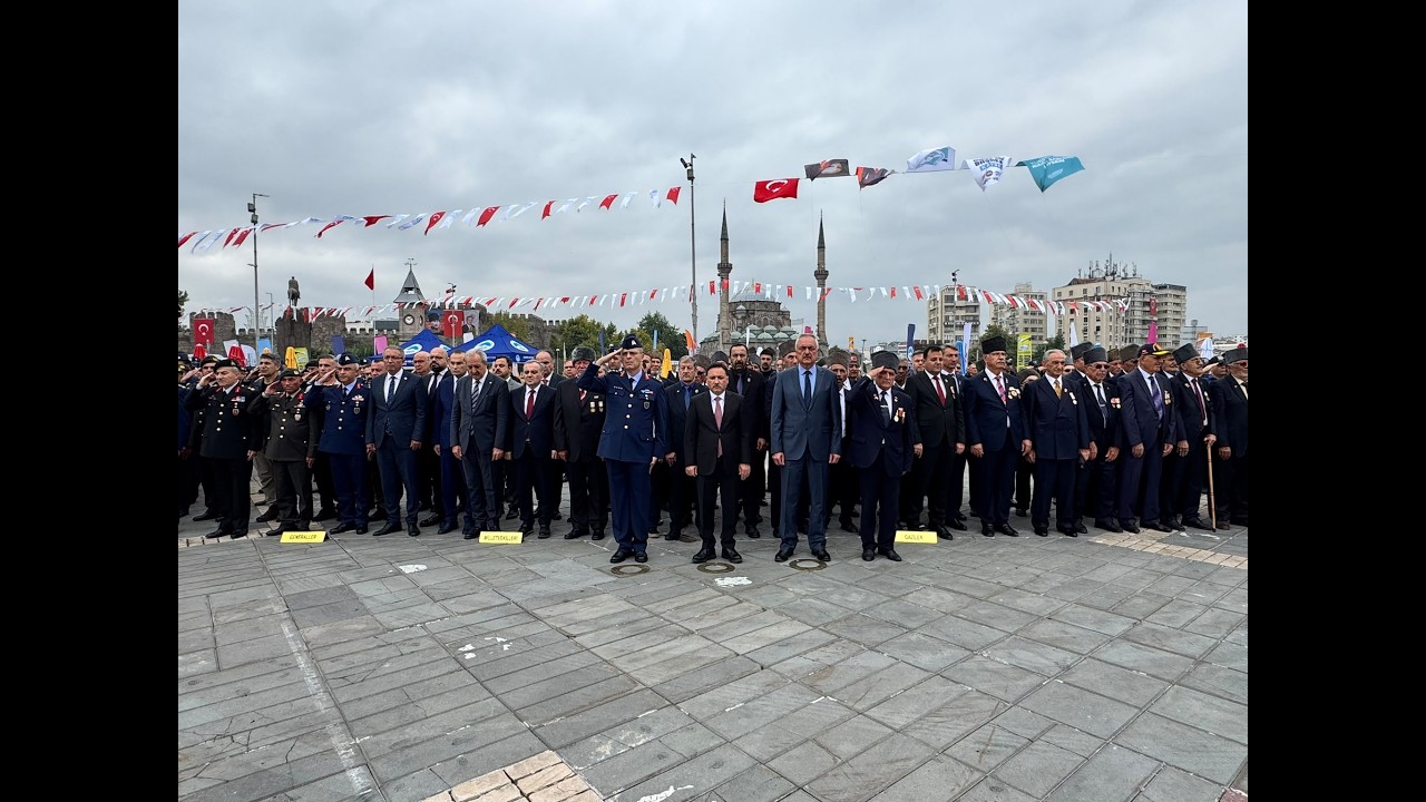 Kayseri’de Gaziler Günü kutlandı