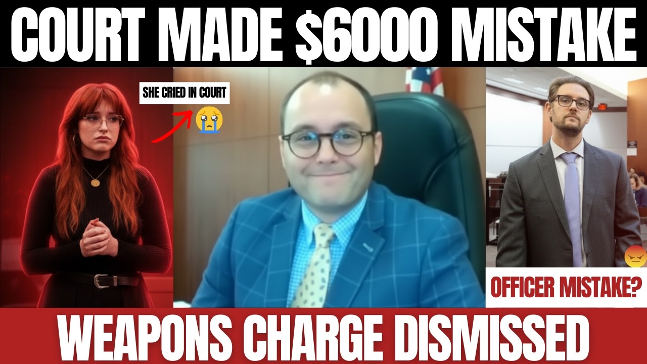 $60,000 COURT BLUNDER ! She Cried in Court 😭 – Judge Fleischer Throws Out Case Over Officer Error