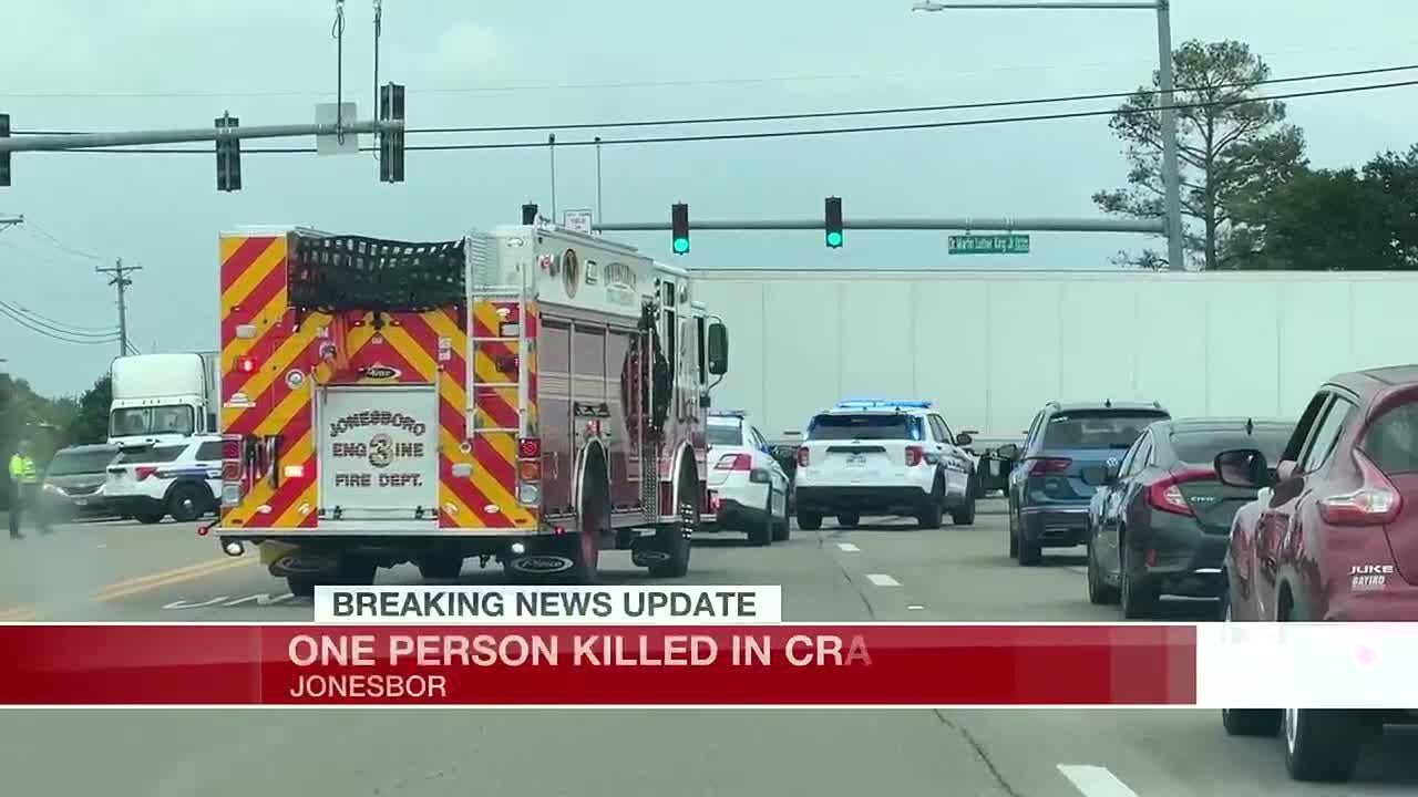 One dead, one injured in two-vehicle crash - YouTube