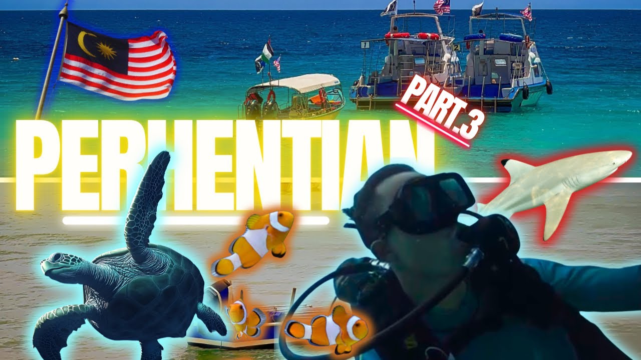 VLOG MALAISIE - PERHENTIAN - PART3 - CETTE PLONGÉE AURAIT PU MAL TOURNER 🦈 