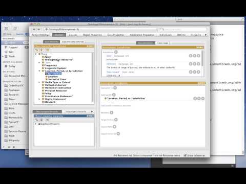 loading dcterms in protege