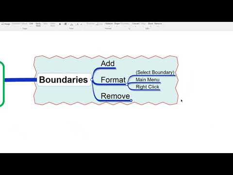 MindMapper Tutorial - Boundaries