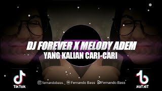 DJ FOREVER X MELODY ADEM VERSI SANTUY FULL BASS🎶SLOW REMIX 2022🔊BY FERNANDO BASS