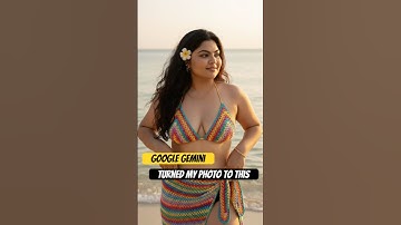 😱Viral Google Gemini prompt trend! This is what my photo became!😍#googlegemini #trend #shortsviral