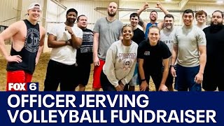 Officer Jerving fundraiser, Kelly's Bleachers Wind Lake volleyball event | FOX6 News Milwaukee