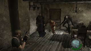 RESIDENT EVIL 4 UHD : NEW MOD CRIMSON EVIL TO DIE NEWGAME MODE PROFESIONAL PART #3