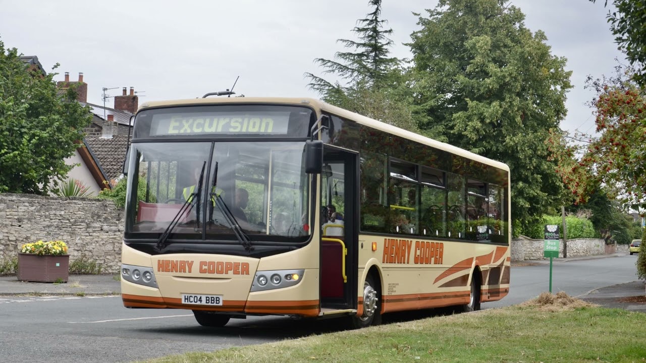 Preserved Henry Cooper Coaches HC04 BBB Volvo B6BLE/Plaxton Concept