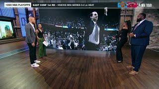 We review the history of Heat vs. Knicks in the playoffs | NBA Today