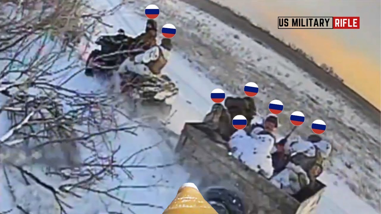 Ukrainian FPV Drones Wipe Out Russian Troops Attempts to Jump Out of ...
