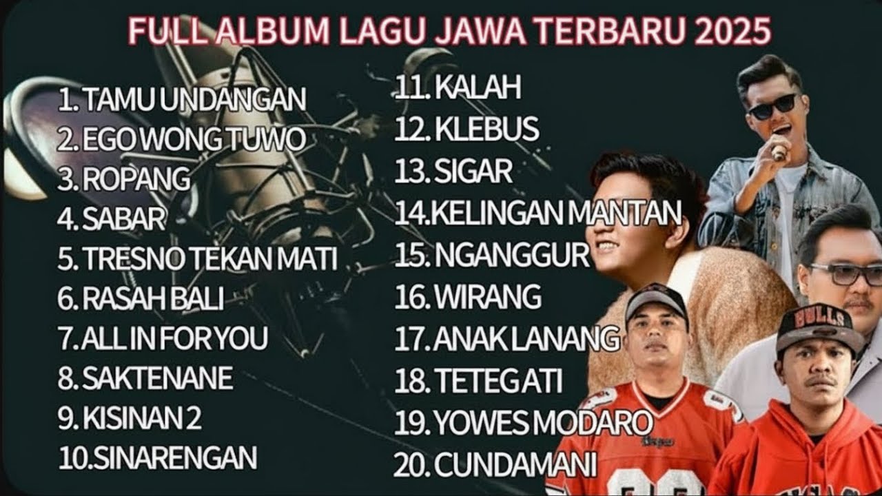 FULL ALBUM LAGU JAWA TERBARU 2025 | TAMU UNDANGAN EGO WONG TUO ROMPANG SABAR TRESNO TEKAN MATI