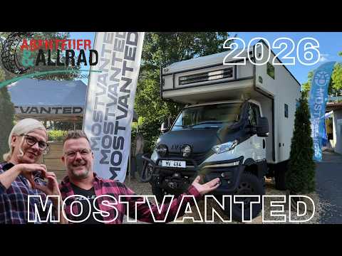 ❤️‍🔥 HIGHLIGHT  Roomtour - MOSTVANTED - Abenteuer & Allrad 2026 - Iveco 4x4 Expeditionsmobil 🌍