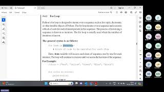 PGDADLM - 2nd Sem - Programming (Python introduction To Python, Functions, Control Structures)
