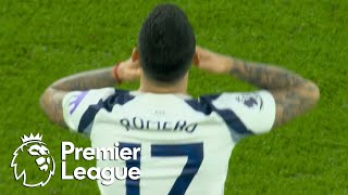 Cristian Romero's 'thumping header' brings Spurs level with West Ham | Premier League | NBC Sports